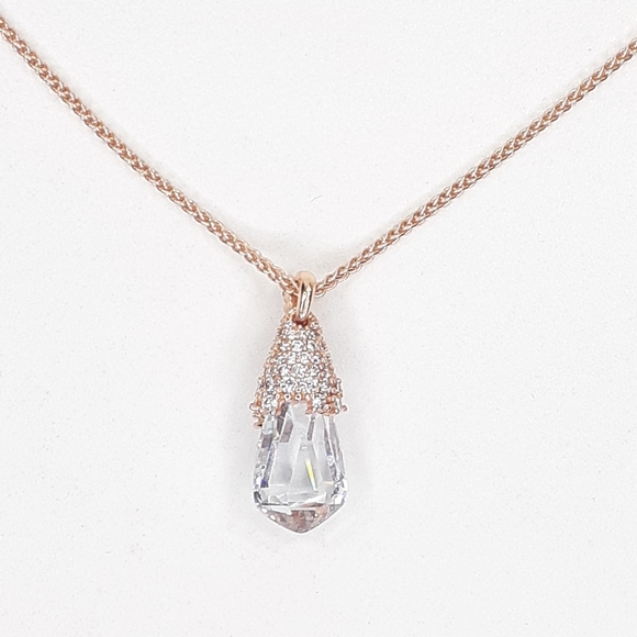 Kendra Scott Rose Gold Colby Necklace. NWT
